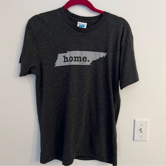 Tennessee Home T Shirt Gray Short Sleeved | M - Picture 4 of 8